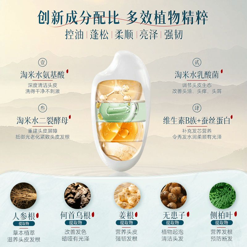 Changfa Xiaozhai Rice Water Sh - Hair Care With Rice Water ulasan dan harga