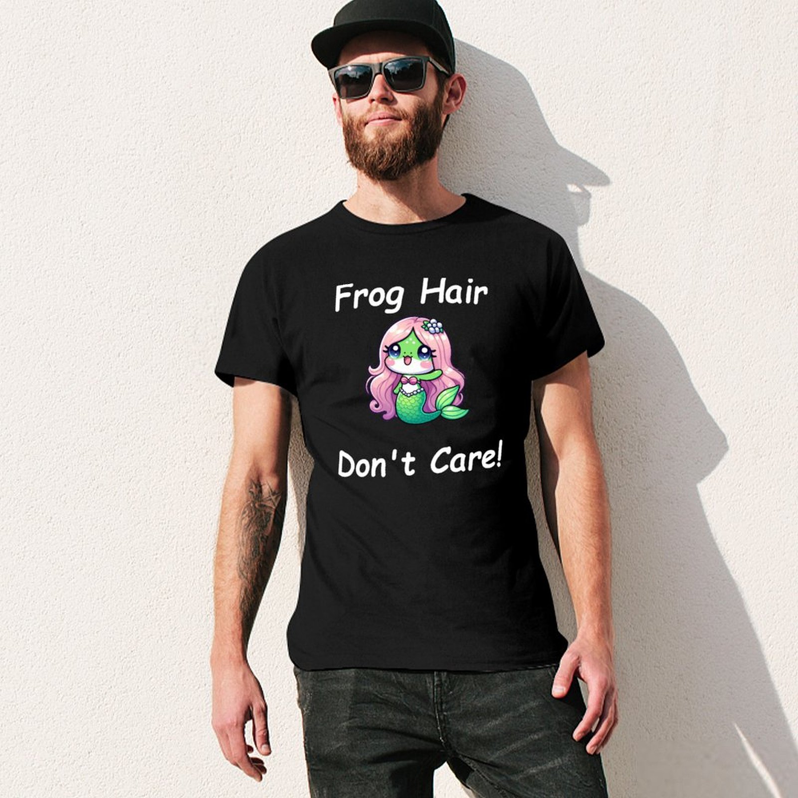 Frog hair don't care! T-Shirt  - Hair Care Works ulasan dan harga
