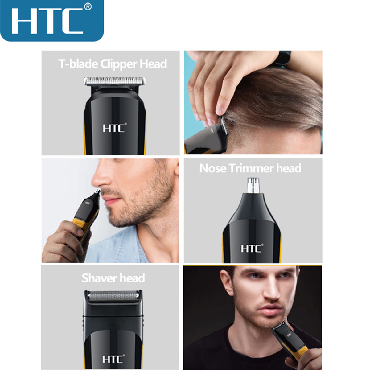 HTC USB 3 In 1 Electric T-Blad - Hair Care Works ulasan dan harga