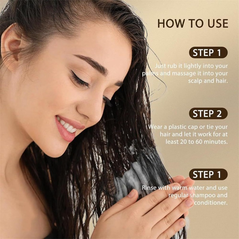 120g Batana Hair Smoothing Mas - Hair Care For Hair Fall ulasan dan harga